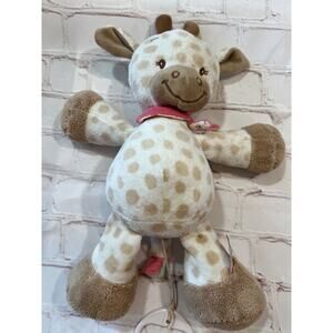 NATTOU giraffe musical pull toy lovey baby plush